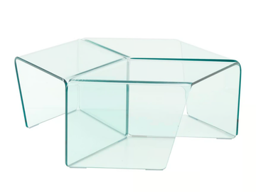 ROSIS - Low glass coffee table by Ligne Roset - view 2